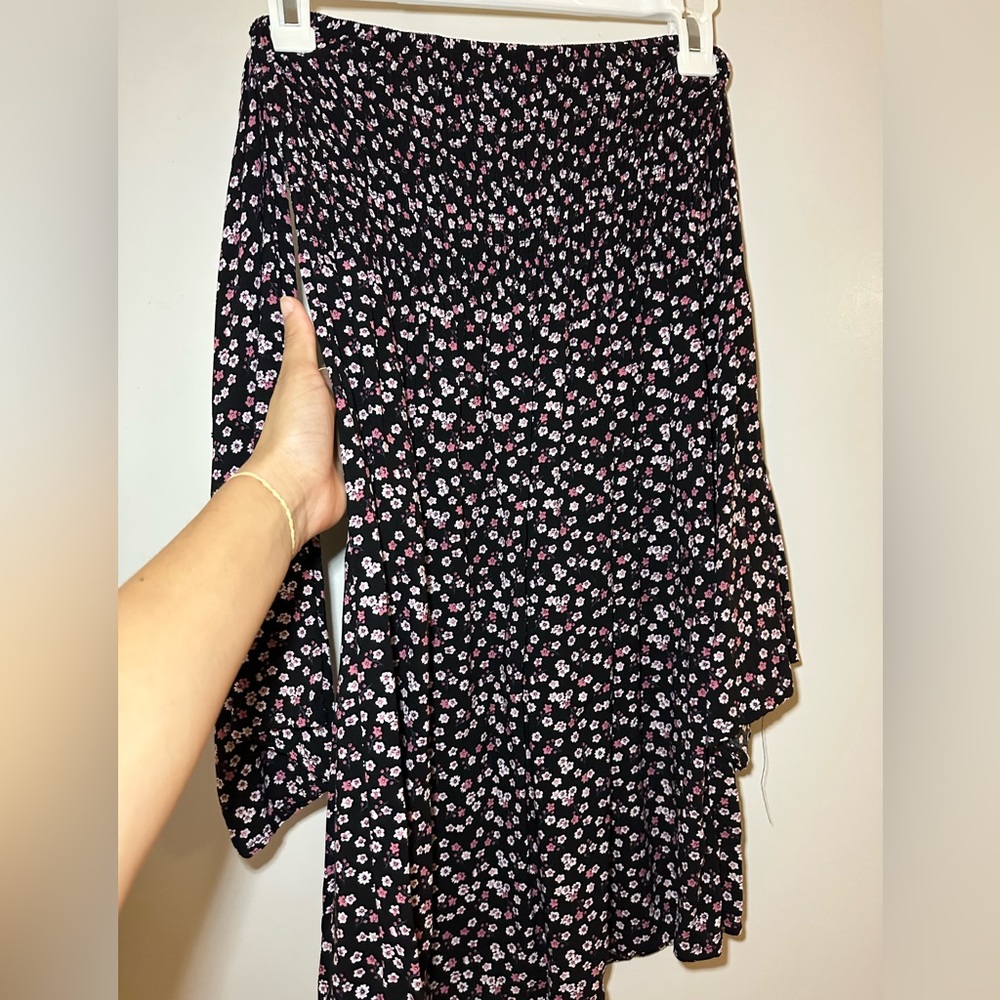 Black rose dress